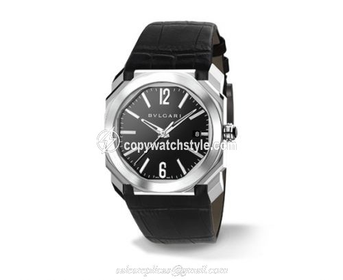 Bulgari Octo Solotempo 38 Black 102121 Bulgari Octo Solotempo 38 Black 102121