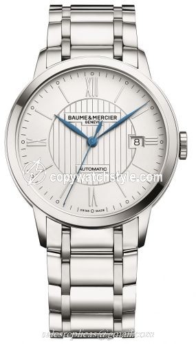 Baume & Mercier Classima Automatic 40 Stainless Steel / Silver / Bracelet 10215