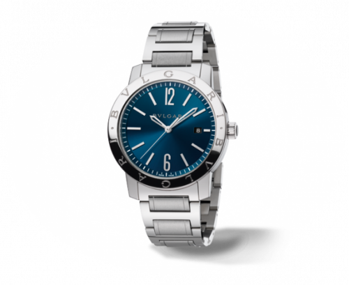 Bulgari Bulgari Solotempo 41.5 Blue Bracelet 102396 Bulgari Bulgari Solotempo 41.5 Blue Bracelet 102396
