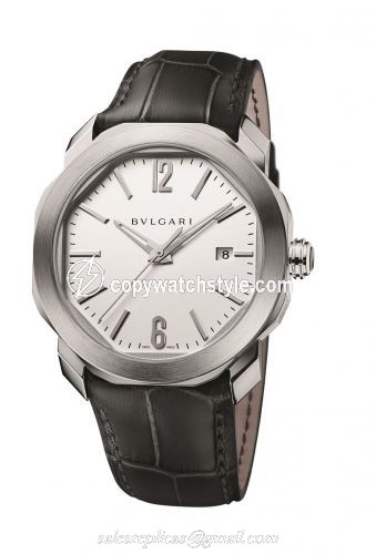 Bulgari Octo Roma 41 Stainless Steel / Silver 102779 Bulgari Octo Roma 41 Stainless Steel / Silver 102779