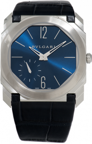 Bulgari Octo Finissimo Platinum / Blue 102832