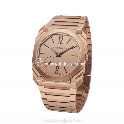 Bulgari Octo Finissimo Automatic Pink Gold / Pink / Bracelet 102912 Bulgari Octo Finissimo Automatic Pink Gold / Pink / Bracelet 102912