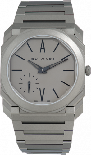 Bulgari Octo Finissimo Automatic Titanium / Grey / AV 103113 Bulgari Octo Finissimo Automatic Titanium / Grey / AV 103113