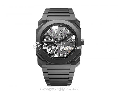 Bulgari Octo Finissimo Skeleton / Ceramic / Bracelet 103126 Bulgari Octo Finissimo Skeleton / Ceramic / Bracelet 103126