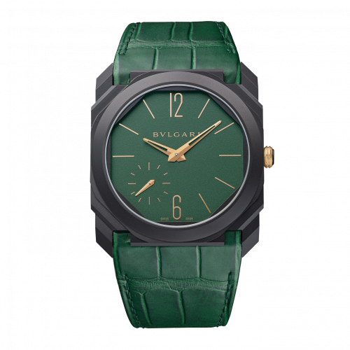 Bulgari Octo Finissimo Automatic Titanium / DLC / Green 103151 Bulgari Octo Finissimo Automatic Titanium / DLC / Green 103151