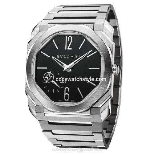 Bulgari Octo Finissimo 100m Stainless Steel / Black / Bracelet 103297 Bulgari Octo Finissimo 100m Stainless Steel / Black / Bracelet 103297