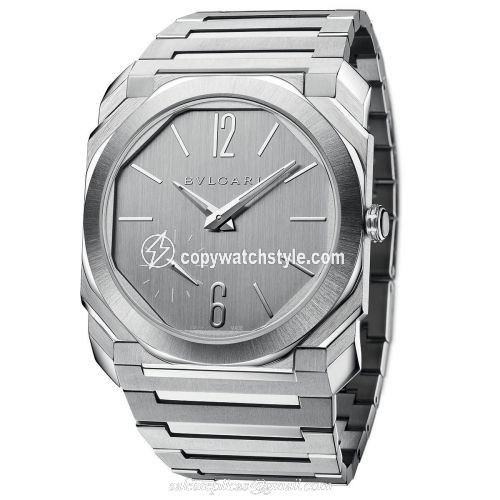Bulgari Octo Finissimo S Stainless Steel / Silver / Bracelet 103464 Bulgari Octo Finissimo S Stainless Steel / Silver / Bracelet 103464