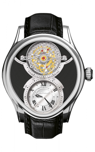 Montblanc Grand Tourbillon Heures Mysterieuses White Gold 103842 Montblanc Grand Tourbillon Heures Mysterieuses White Gold 103842