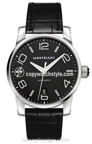 Montblanc TimeWalker Date Automatic 4810 39 Black 105812 Montblanc TimeWalker Date Automatic 4810 39 Black 105812
