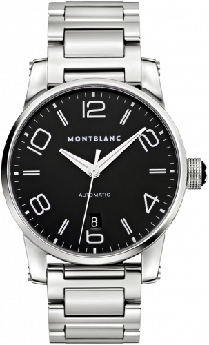 Montblanc TimeWalker Date Automatic 4810 39 Black / Bracelet 105962 Montblanc TimeWalker Date Automatic 4810 39 Black / Bracelet 105962