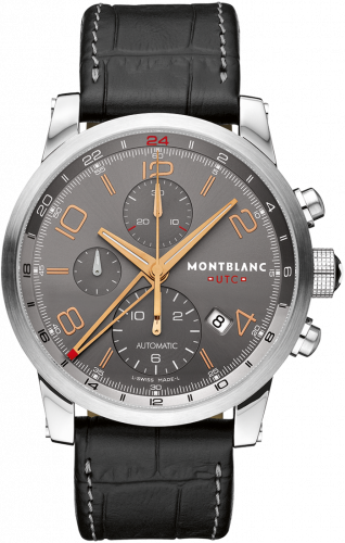 Montblanc TimeWalker Chrono Voyager UTC Anthracite 107063 Montblanc TimeWalker Chrono Voyager UTC Anthracite 107063