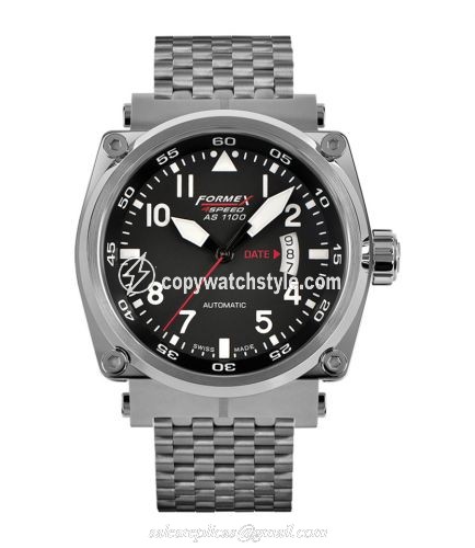 Formex Pilot Automatic Black / Bracelet 1100.1.7020.100 Formex Pilot Automatic Black / Bracelet 1100.1.7020.100
