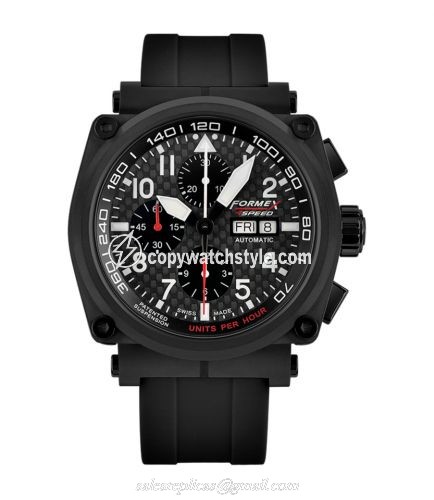 Formex Pilot Automatic Chronograph PVD / Carbon Fibre / Limited Edition / Rubber 1100.9.8199.910 Formex Pilot Automatic Chronograph PVD / Carbon Fibre / Limited Edition / Rubber 1100.9.8199.910