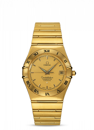 Omega Constellation Automatic 35.5 '95 Yellow Gold / Champagne 1102.10.00 Omega Constellation Automatic 35.5 '95 Yellow Gold / Champagne 1102.10.00