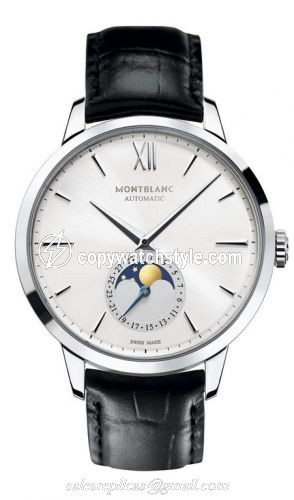 Montblanc Heritage Spirit Moonphase 39mm Stainless Steel 110699