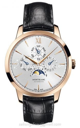 Montblanc Heritage Spirit Perpetual Calendar Red Gold 110714 Montblanc Heritage Spirit Perpetual Calendar Red Gold 110714