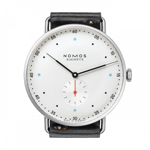 Nomos Glashutte Metro 38 Silver 1108
