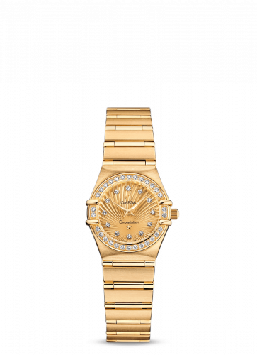 Omega Constellation Quartz 22.5 Yellow Gold / Diamond / Champagne Supernova / 160 Years 111.55.23.60.58.001 Omega Constellation Quartz 22.5 Yellow Gold / Diamond / Champagne Supernova / 160 Years 111.55.23.60.58.001