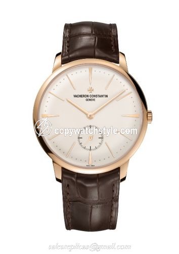 Vacheron Constantin Patrimony 42mm Pink Gold / Silver 1110U/000R-B085 Vacheron Constantin Patrimony 42mm Pink Gold / Silver 1110U/000R-B085