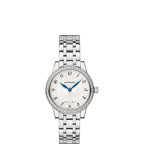 Montblanc Boheme Date 27 Stainless Steel / Diamond / Silver / Bracelet 111209 Montblanc Boheme Date 27 Stainless Steel / Diamond / Silver / Bracelet 111209