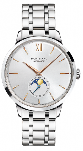 Montblanc Heritage Spirit Moonphase 41mm Stainless Steel Bracelet 111621 Montblanc Heritage Spirit Moonphase 41mm Stainless Steel Bracelet 111621