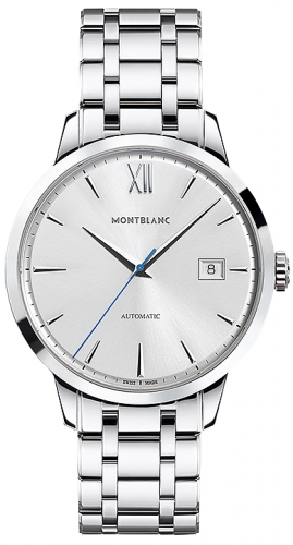 Montblanc Heritage Spirit Date Automatic 39mm Stainless Steel Bracelet 111623 Montblanc Heritage Spirit Date Automatic 39mm Stainless Steel Bracelet 111623