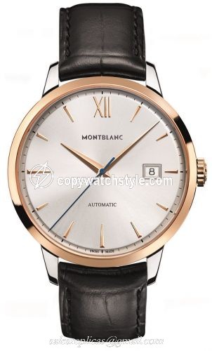Montblanc Heritage Spirit Date Automatic 39mm Two Tone 111624