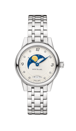 Montblanc Boheme Moonphase Quartz 27 Stainless Steel / Silver / Bracelet 111960
