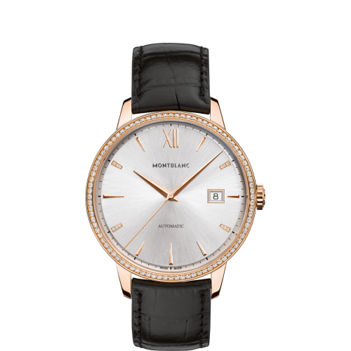 Montblanc Heritage Spirit Date Automatic 39mm Red Gold Diamond 112144 Montblanc Heritage Spirit Date Automatic 39mm Red Gold Diamond 112144