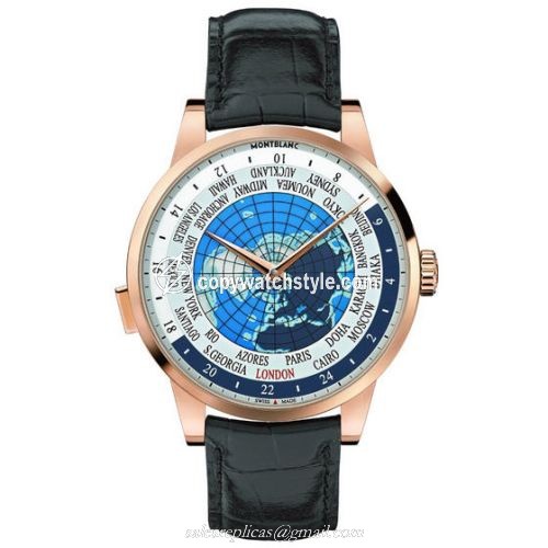 Montblanc Heritage Spirit Orbis Terrarum Red Gold 112307