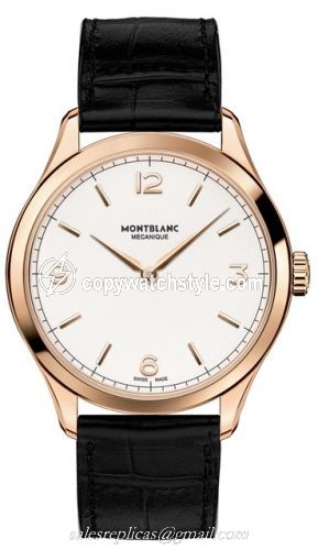 Montblanc Heritage Chronometrie Ultra Slim Red Gold 112516 Montblanc Heritage Chronometrie Ultra Slim Red Gold 112516
