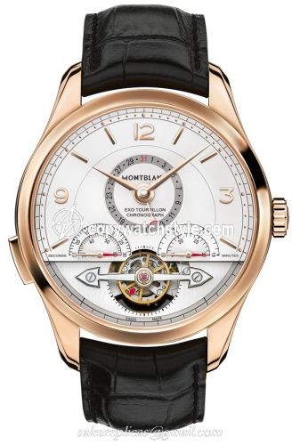 Montblanc Heritage Chronometrie ExoTourbillon Minute Chronograph 112542 Montblanc Heritage Chronometrie ExoTourbillon Minute Chronograph 112542