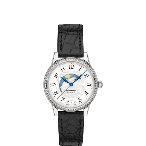 Montblanc Boheme Day & Night Stainless Steel / Diamond / Alligator 114732 Montblanc Boheme Day & Night Stainless Steel / Diamond / Alligator 114732