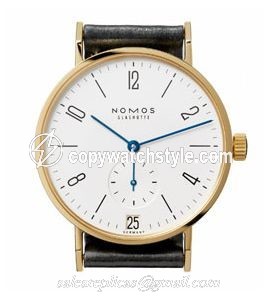 Nomos Glashutte Tangente Gold Datum 115