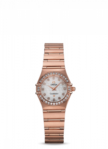 Omega Constellation Quartz 22.5 '95 Red Gold / Diamond / MOP 1160.75.00 Omega Constellation Quartz 22.5 '95 Red Gold / Diamond / MOP 1160.75.00