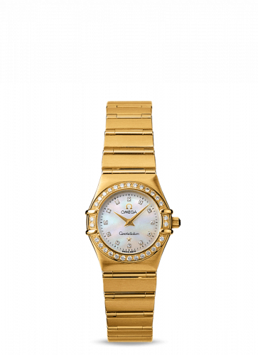 Omega Constellation Quartz 22.5 '95 Yellow Gold / Diamond / MOP 1167.75.00 Omega Constellation Quartz 22.5 '95 Yellow Gold / Diamond / MOP 1167.75.00