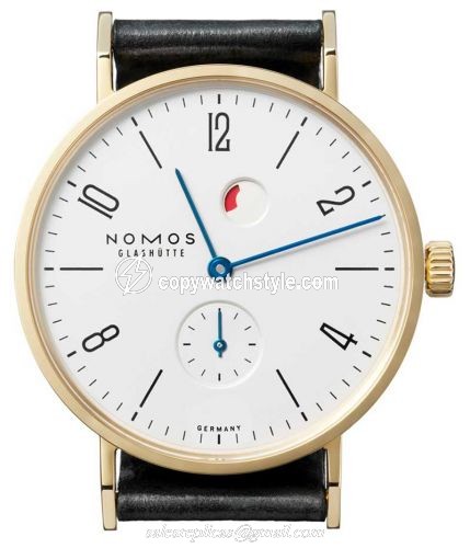 Nomos Glashutte Tangente Gold Gangreserve 117 Nomos Glashutte Tangente Gold Gangreserve 117