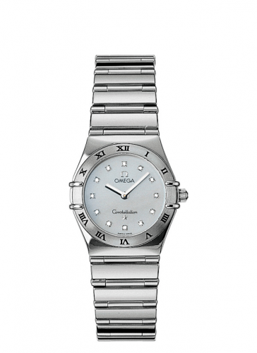 Omega Constellation Quartz 25.5 My Choice White Gold / White 1173.76.00 Omega Constellation Quartz 25.5 My Choice White Gold / White 1173.76.00