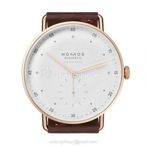 Nomos Glashutte Metro Neomatik 39 Rose Gold 1180 Nomos Glashutte Metro Neomatik 39 Rose Gold 1180