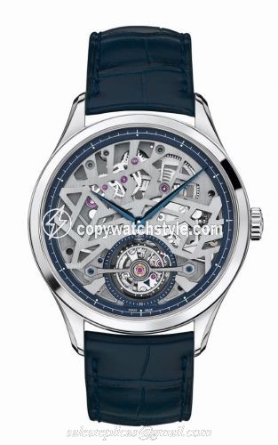 Montblanc Heritage Chronometrie Exo Tourbillon Slim White Gold / Openworked 118512 Montblanc Heritage Chronometrie Exo Tourbillon Slim White Gold / Openworked 118512