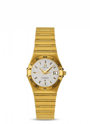 Omega Constellation Automatic 27.5 '95 Yellow Gold / Silver 1192.30.00 Omega Constellation Automatic 27.5 '95 Yellow Gold / Silver 1192.30.00