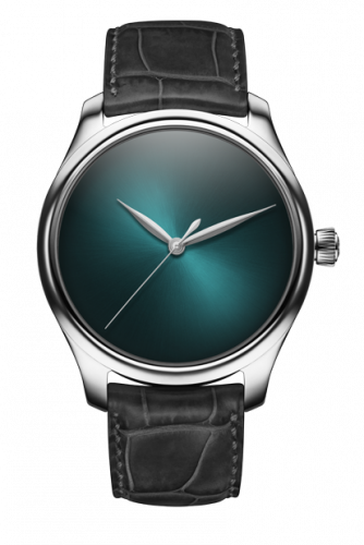 H. Moser & Cie Endeavour Centre Seconds White Gold / Blue Lagoon Concept 1200-0206 H. Moser & Cie Endeavour Centre Seconds White Gold / Blue Lagoon Concept 1200-0206