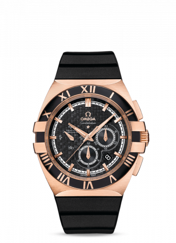 Omega Constellation Co-Axial 41 Chronograph Double Eagle Red Gold / Carbon / Rubber 121.62.41.50.01.001 Omega Constellation Co-Axial 41 Chronograph Double Eagle Red Gold / Carbon / Rubber 121.62.41.50.01.001