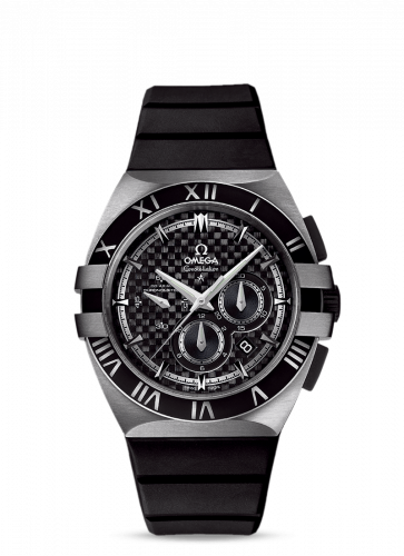 Omega Constellation Co-Axial 41 Chronograph Double Eagle Titanium / Carbon / Rubber 121.92.41.50.01.001 Omega Constellation Co-Axial 41 Chronograph Double Eagle Titanium / Carbon / Rubber 121.92.41.50.01.001