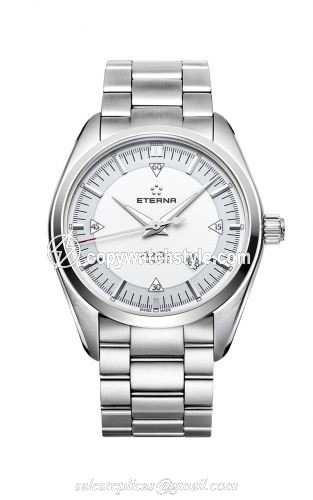 Eterna KonTiki Date Silver / Bracelet 1222.41.11.0217 Eterna KonTiki Date Silver / Bracelet 1222.41.11.0217
