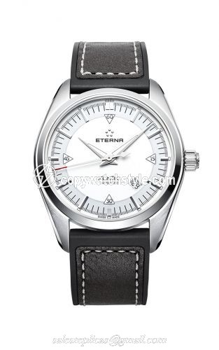 Eterna KonTiki Date Silver / Strap 1222.41.11.1302 Eterna KonTiki Date Silver / Strap 1222.41.11.1302
