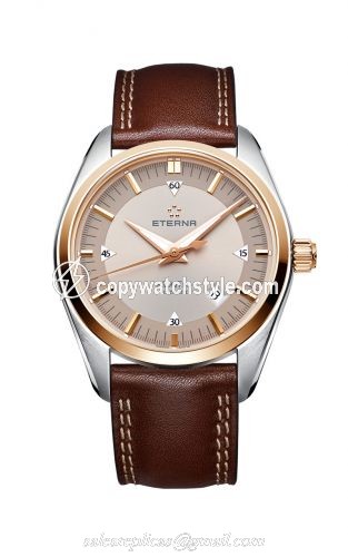 Eterna KonTiki Date Grey / Strap 1222.53.51.1362 Eterna KonTiki Date Grey / Strap 1222.53.51.1362