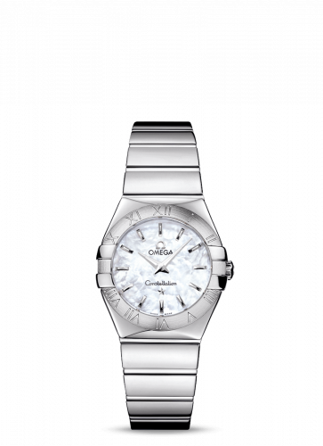Omega Constellation Quartz 27 Polished Stainless Steel / MOP 123.10.27.60.05.002 Omega Constellation Quartz 27 Polished Stainless Steel / MOP 123.10.27.60.05.002