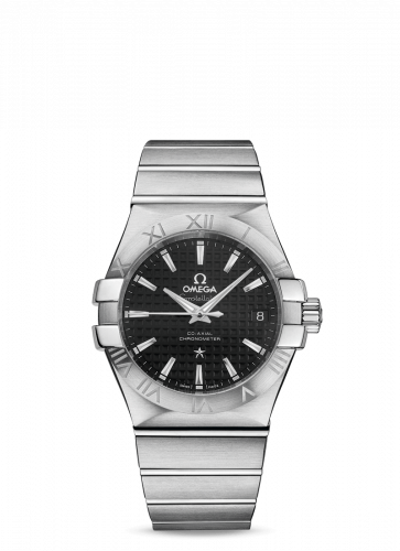 Omega Constellation Co-Axial 35 Stainless Steel / Black Clous de Paris 123.10.35.20.01.002 Omega Constellation Co-Axial 35 Stainless Steel / Black Clous de Paris 123.10.35.20.01.002