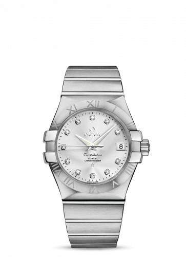 Omega Constellation Co-Axial 35 Stainless Steel / Silver 123.10.35.20.52.001